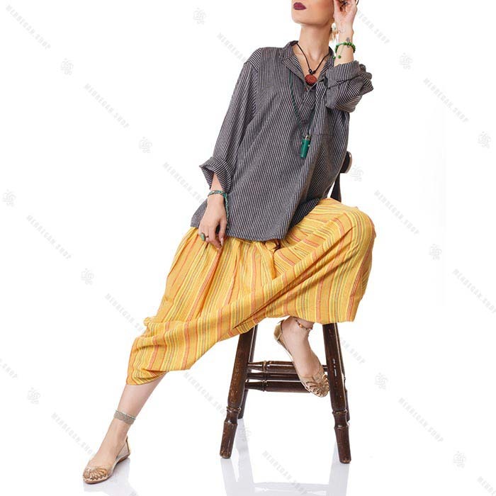 پیراهن سنتی یوگا خاکستری – Grey Kurta Shirts