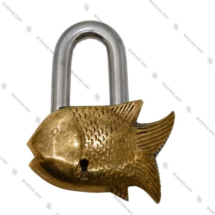 قفل برنجی ماهی