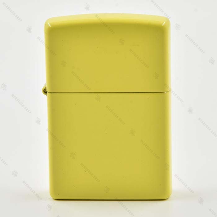 فندک زیپو Zippo مدل Yellow Matte کد 24839