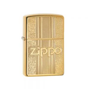فندک برنجی زیپو مدل zippo and pattern design