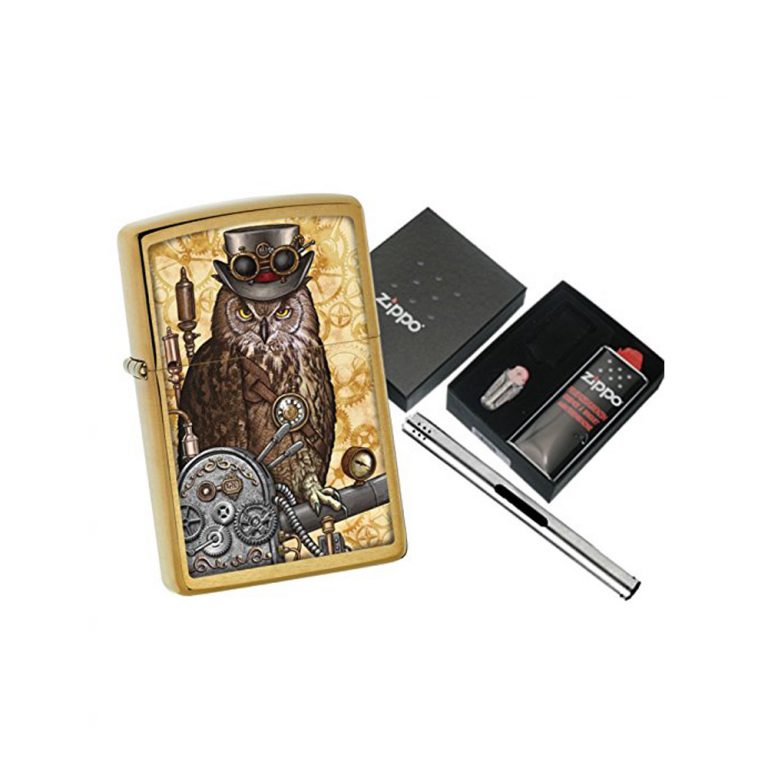 فندک سیگار زیپو Zippo Steampunk Owl