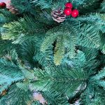 درخت کریسمس برگ سوزنی مدل برفی