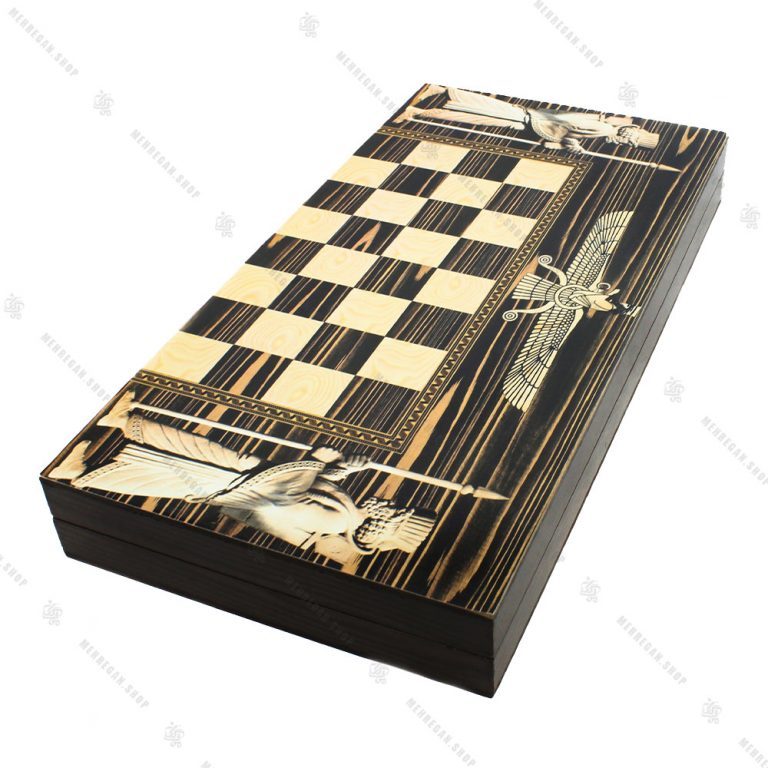 تخته نرد و صفحه شطرنج طرح سرباز هخامنشی