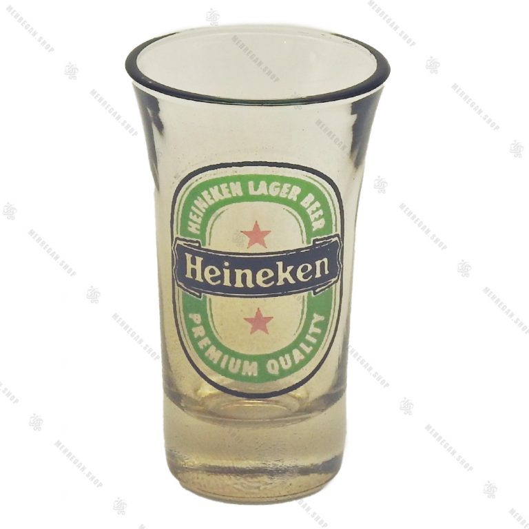 ست نوشیدنی شفاف ۶ عددی مدل Heineken