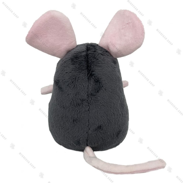 عروسک پولیشی موش خاکستری ایستاده بزرگ