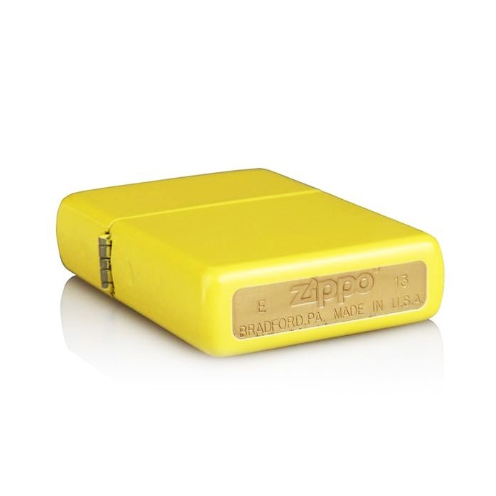 فندک زیپو Zippo مدل Yellow Matte کد ۲۴۸۳۹