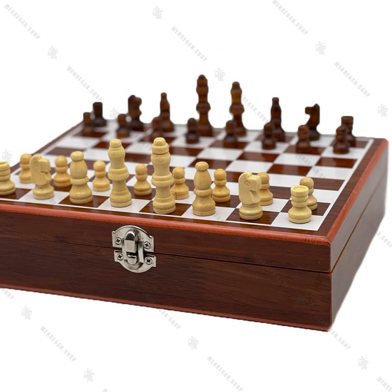 ست شطرنج و فلاسک جیبی طرح آسفالتی NBC