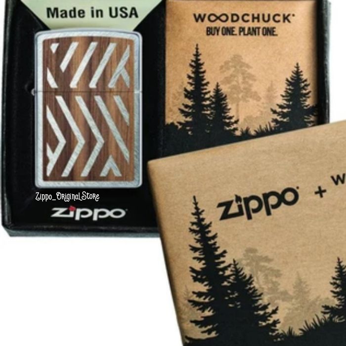فندک زیپو Zippo مدل Woodchuck Sweep کد ۲۹۹۰۲