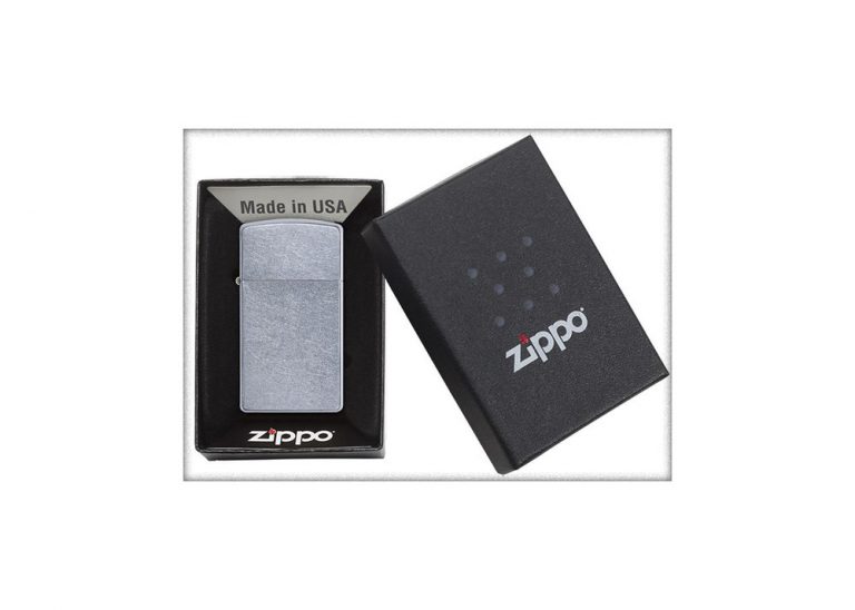 فندک زیپو Zippo مدل Slim Street Chrome کد 1607