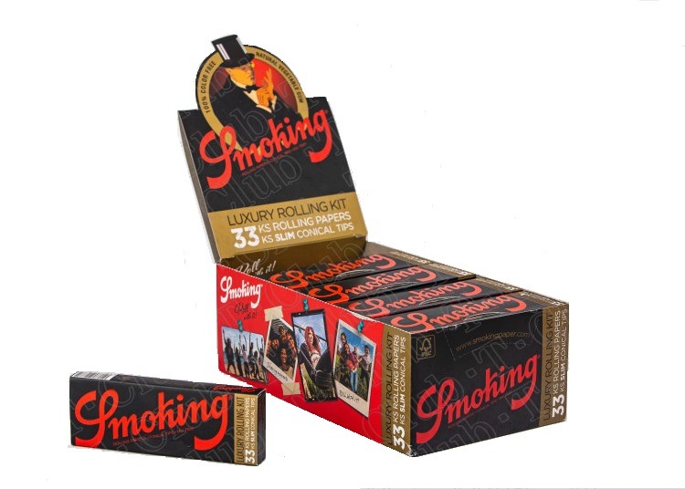 کاغذ سیگار فیله دار اسلیم اسموکینگ Smoking Luxury Kit