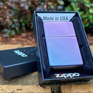فندک زیپو Zippo مدل Iridescent Matte کد 49146