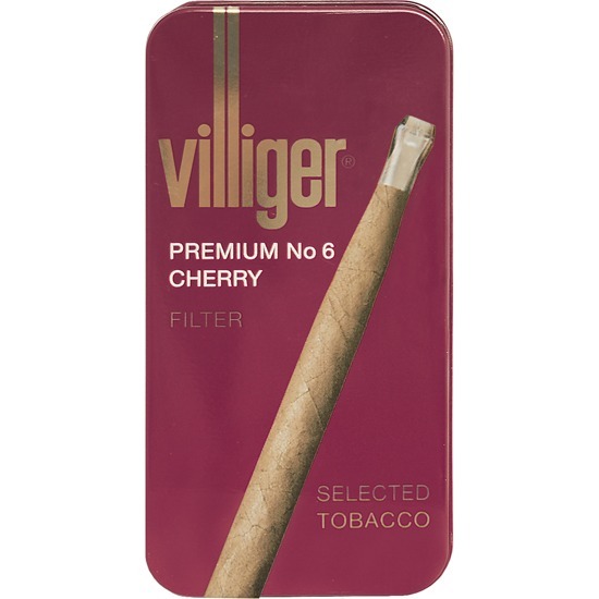 سیگار برگ ویلیجر پریمیوم چری Villiger Premium no 6 CHERRY