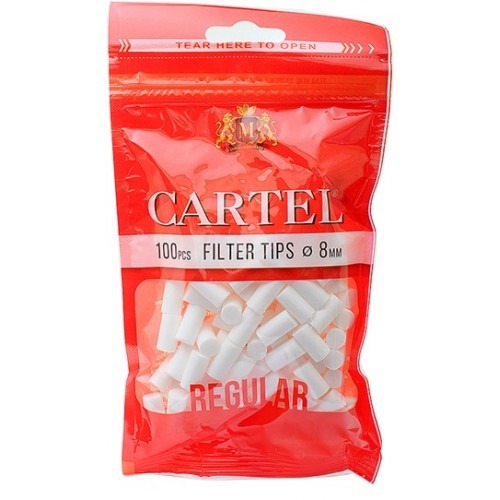 فیلتر سیگار دست پیچ کارتل Cartel Regular Filter Tips