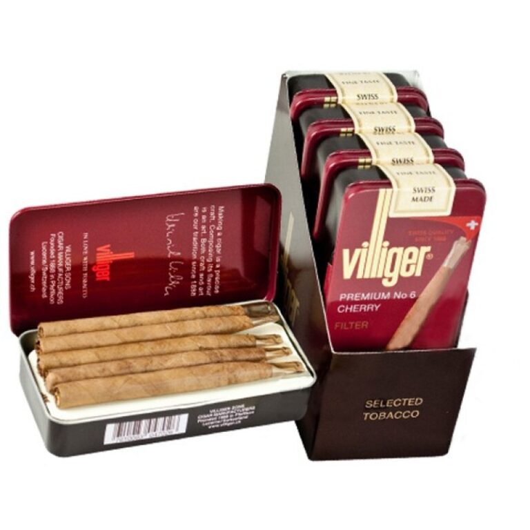 سیگار برگ ویلیجر پریمیوم چری Villiger Premium no 6 CHERRY