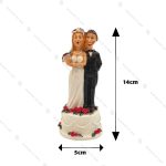 مجسمه کیک عروس و داماد