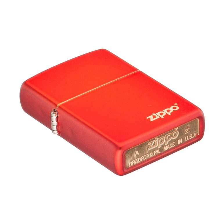 فندک سیگار زیپو مدل Metallic Red Zippo Lasered کد 49475zl