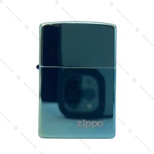 فندک زیپو Zippo مدل Hp Teal W/Zipoo - Lasered کد 49191ZL
