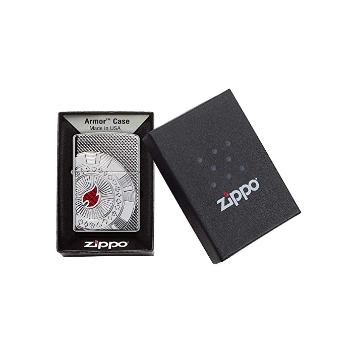 فندک زیپو Zippo مدل Poker Chip Design کد ۴۹۰۵۸