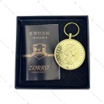 فندک بنزینی زورو Zorro طرح سکه کد 210225