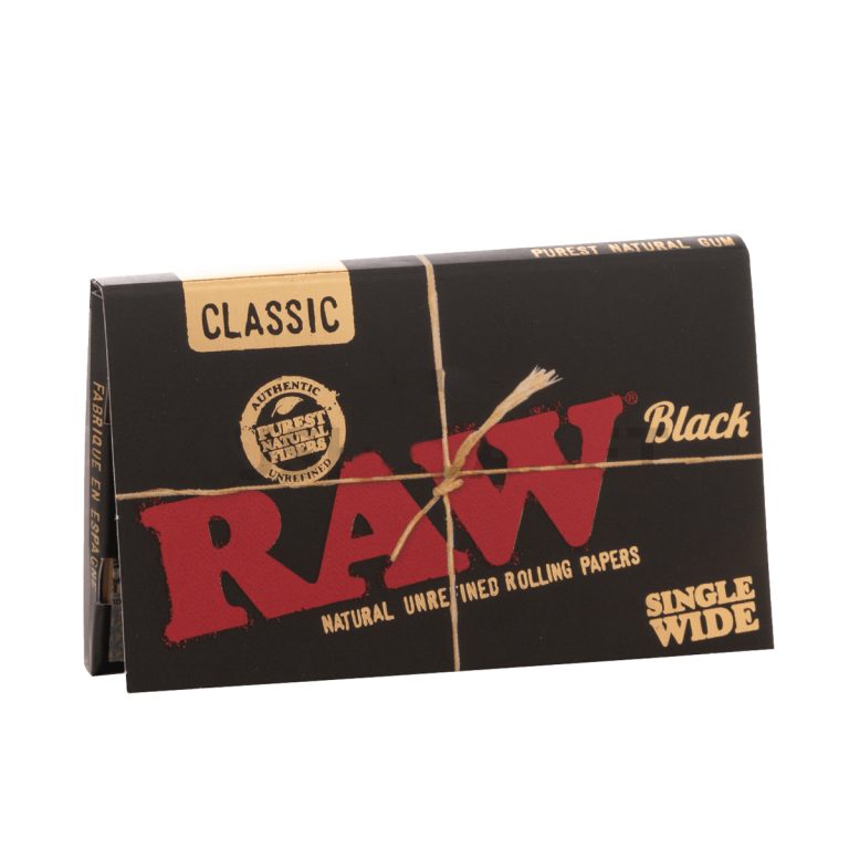 کاغذ سیگار دوبل راو مشکی Raw Black Double