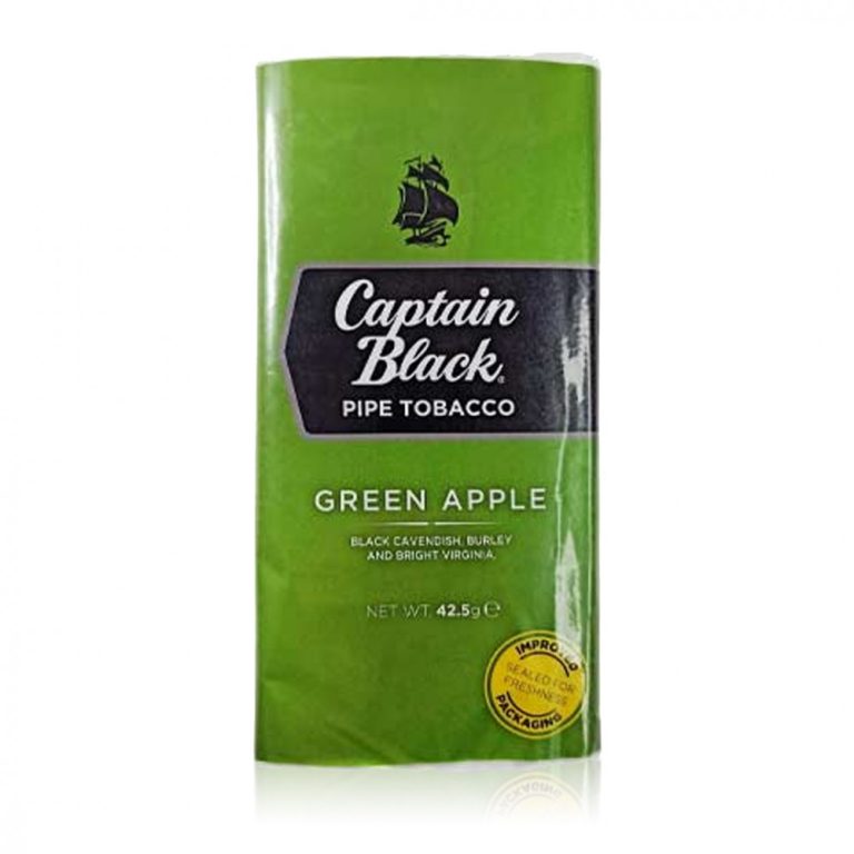توتون پیپ کاپیتان بلک سیب سبز Captain Black Green Apple درجه دو