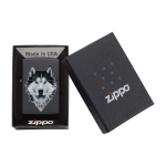 فندک زیپو Zippo طرح Siberian Husky کد 218