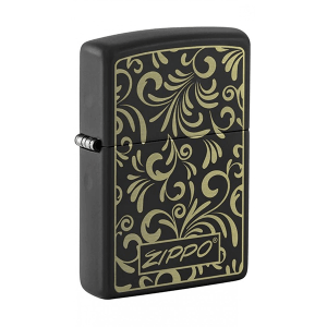 فندک زیپو Zippo طرح Golden Floral Design کد 48152