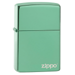فندک زیپو Zippo طرح Classic High Polish Green Zippo Logo کد 28129