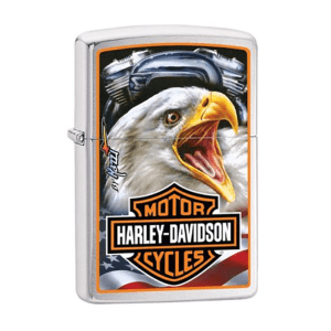 فندک زیپو Zippo طرح Harley Davidson Mazzi Eagle کد 29499