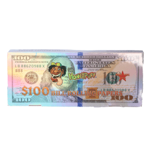 کاغذ سیگار طرح دلار هانی پاف Honey Puff $100 Bill Rolling Paper