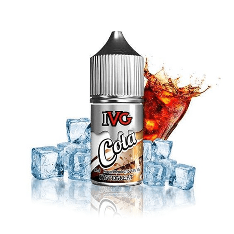 سالت نیکوتین آی وی جی نوشابه خنک IVG Cola Ice Saltnic (30ml)