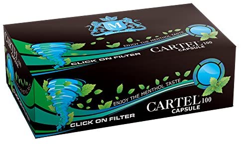پوکه سیگار با فیلتر کپسول دار نعنائی کارتل Cartel